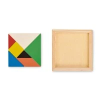 Houten Tangram Puzzel