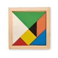 Houten Tangram Puzzel