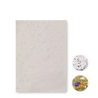 A6 Zaadpapier met Wilde Bloemen
