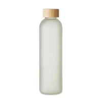 650ml Sublimatie Glazen Fles met Bamboe Deksel