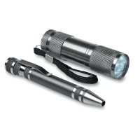 Aluminium Multitool met LED