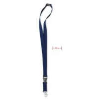 Lanyard met metalen haak 20 mm