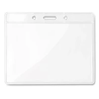 Transparante Badgehouder 10x8 cm