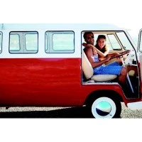 Set van 2 Polyester Zonneschermen