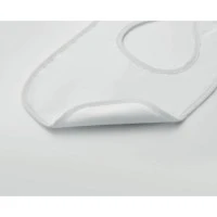 Katoenen slabbetje met klittenband