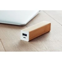 Bamboe Powerbank 2200 mAh