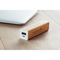 Bamboe Powerbank 2200 mAh