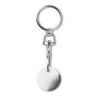 Winkelwagenmuntje Sleutelhanger