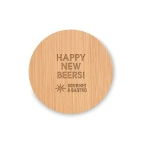 Bamboe Onderzetter met Flesopener