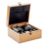 Luxe Whiskey Set in Bamboe Box