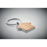 Bamboe Sleutelhanger Huisje