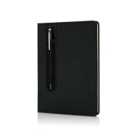 A5 PU notitieboek met stylus pen