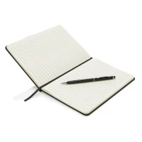 A5 PU notitieboek met stylus pen