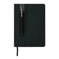 A5 PU notitieboek met stylus pen