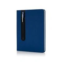 A5 PU notitieboek met stylus pen