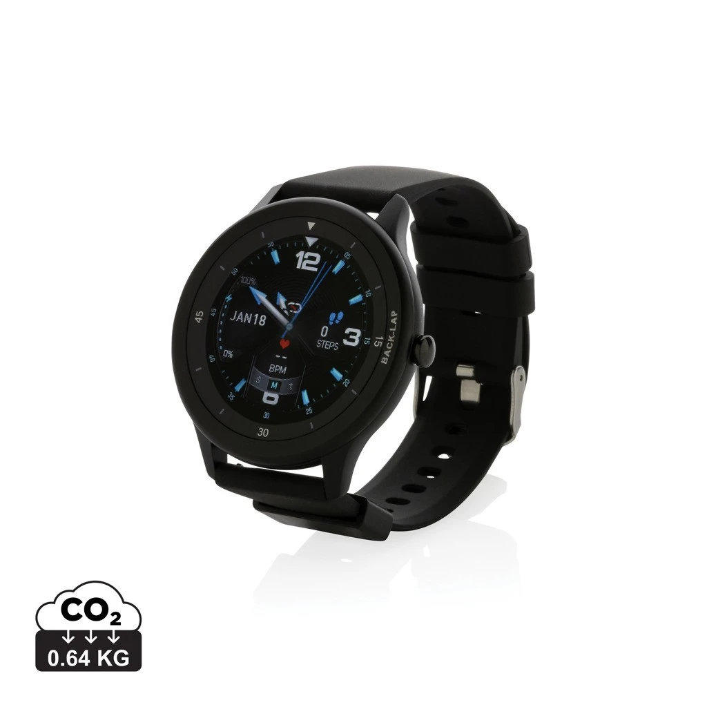 Swiss Peak RCS gerecycled TPU smartwatch