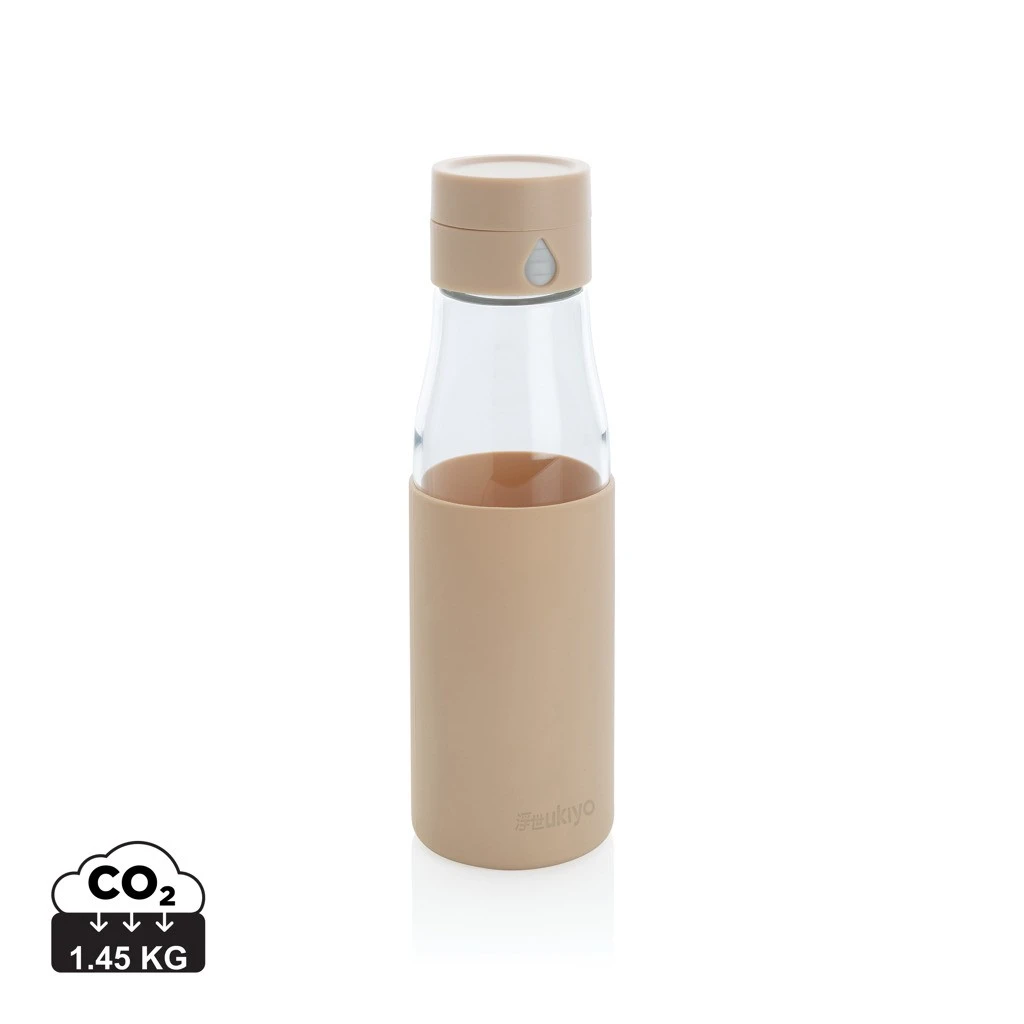 Ukiyo 600ml glazen hydratatiefles