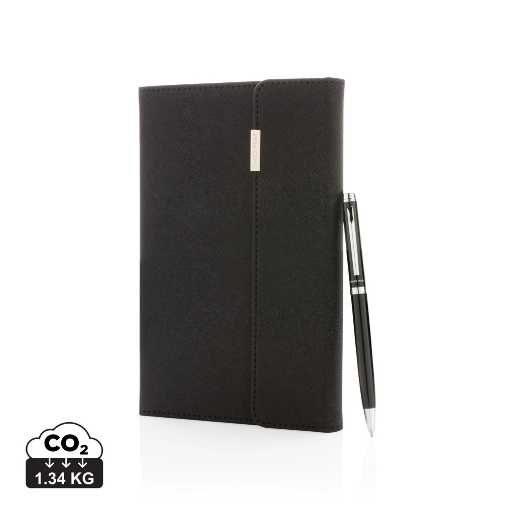 Swiss Peak A5 notitieboek en pen set