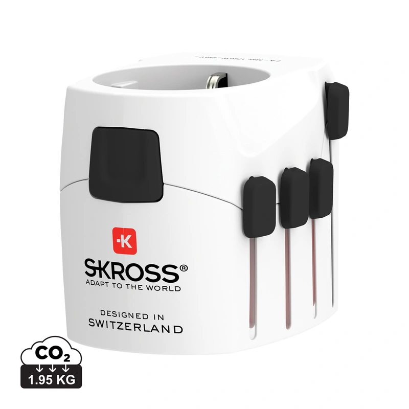 SKROSS Wereldreisadapter 3-polig