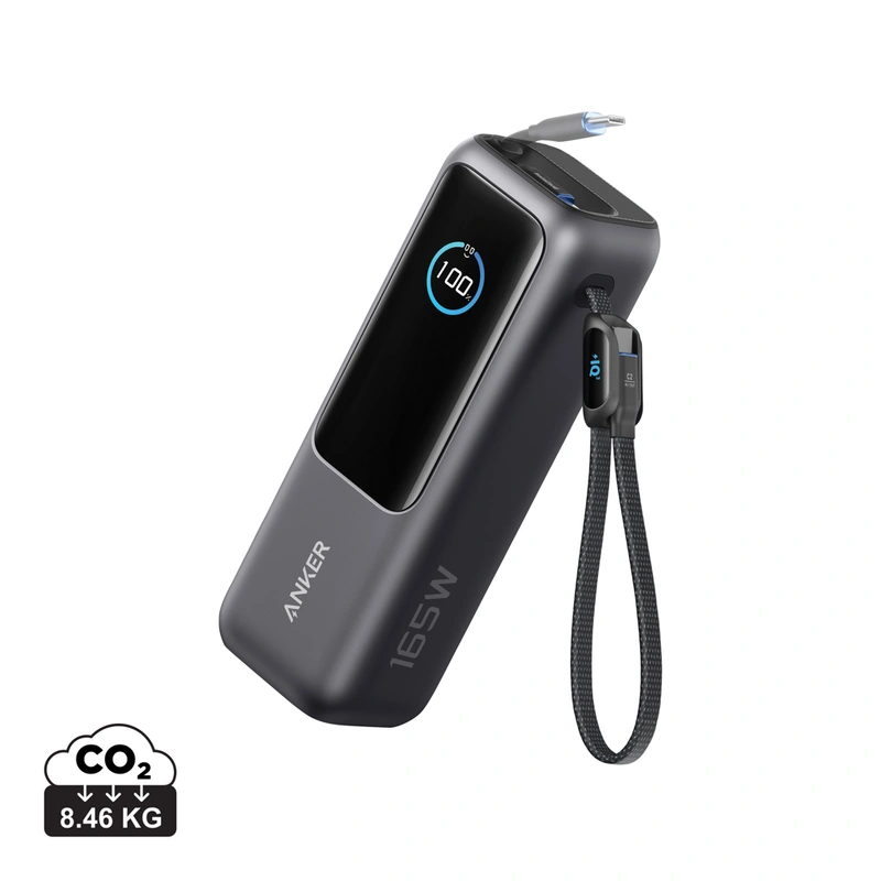 Anker Powerbank 25.000 mAh 165W met ingebouwde kabels