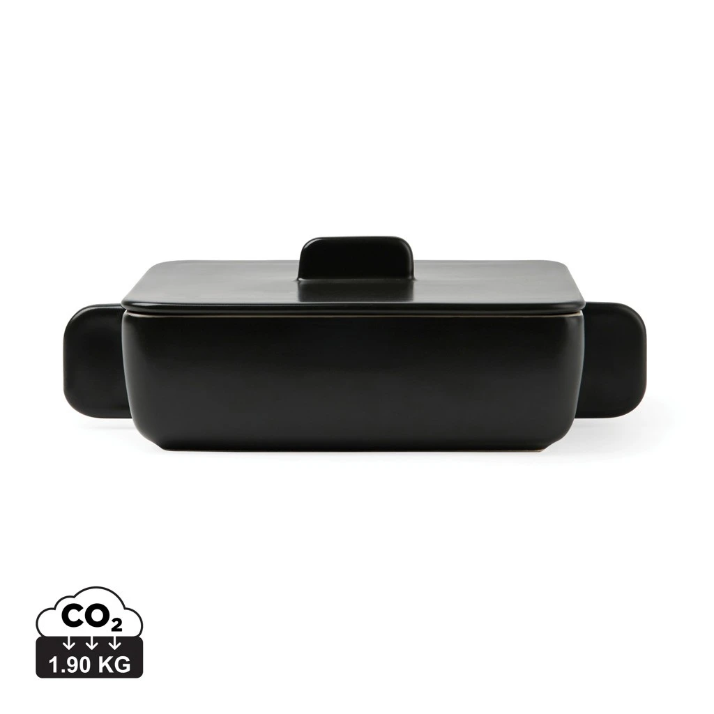 VINGA Monte Steengoed Ovenschaal met Deksel