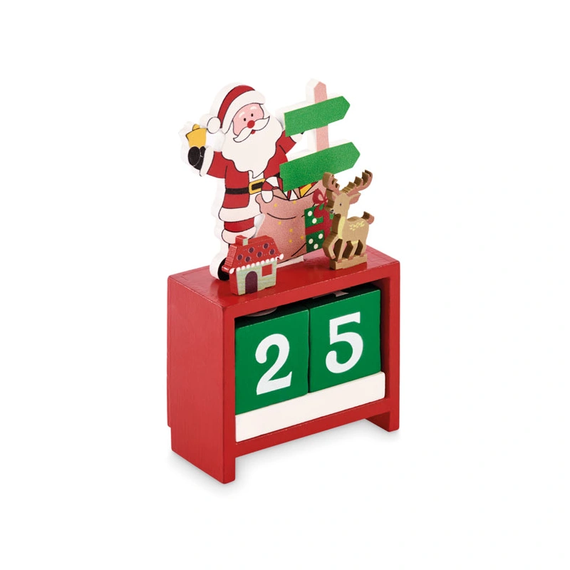 Houten Kerst Aftelkalender