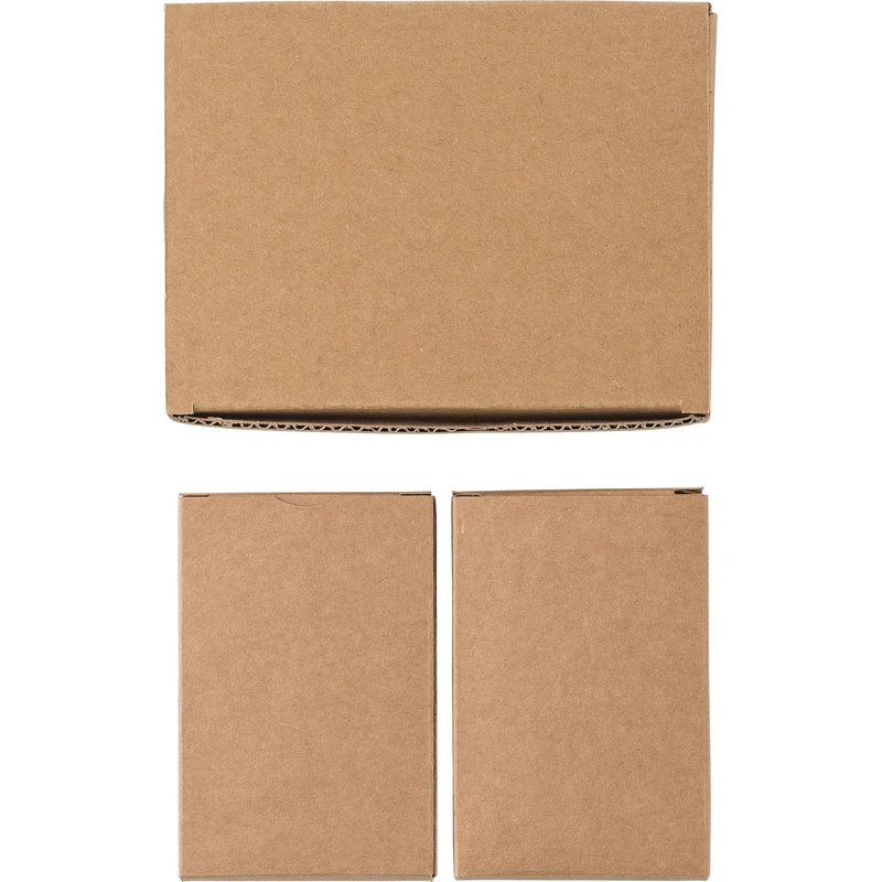 Gerecyclede Kartonnen Kaartspellen - Set van 2