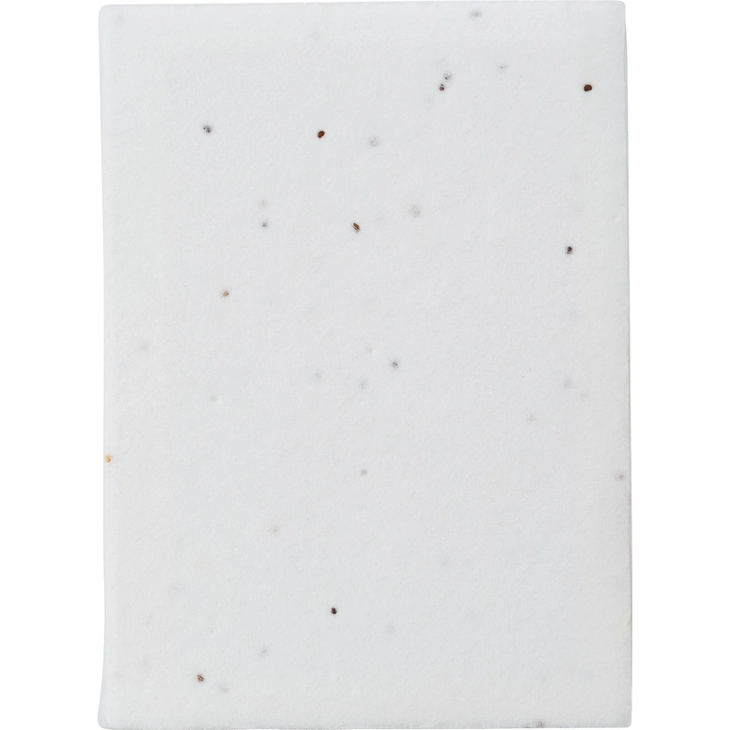 Papieren Plaknotities met Zaadpapier