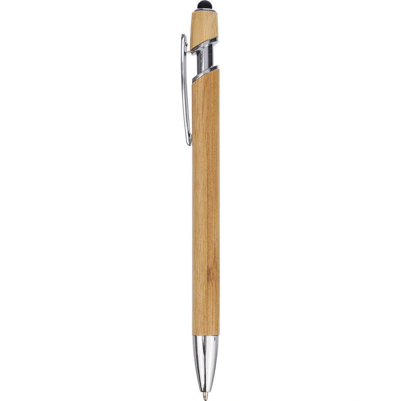 Bamboe balpen met stylus