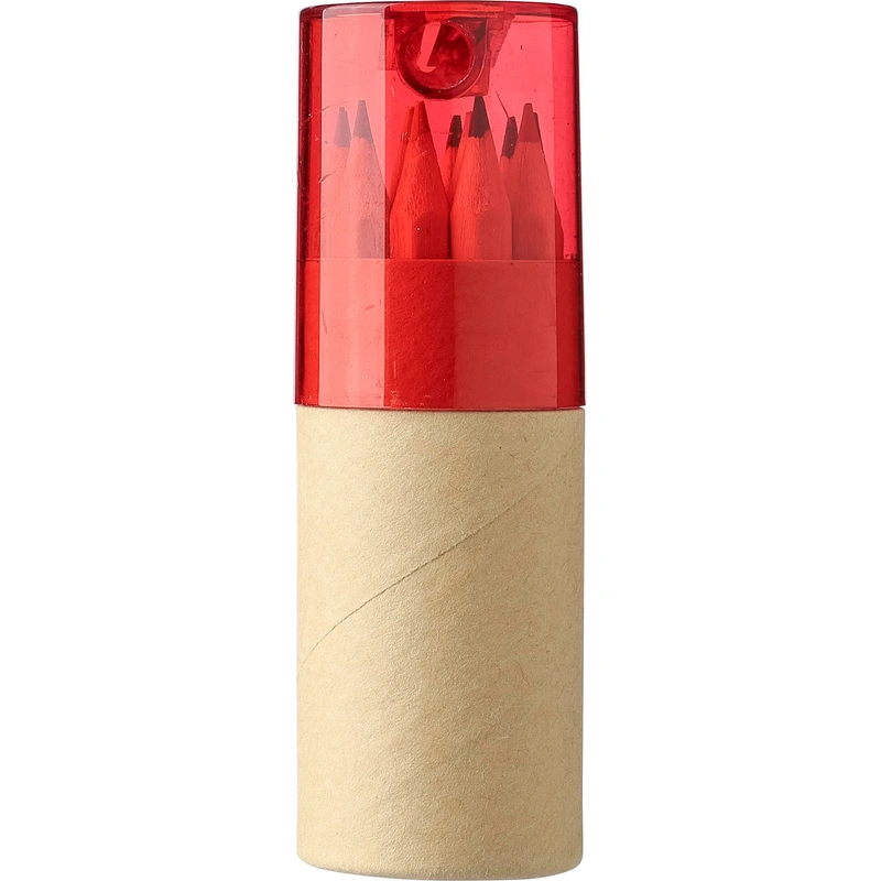 Set van 12 kleurpotloden in ECO koker