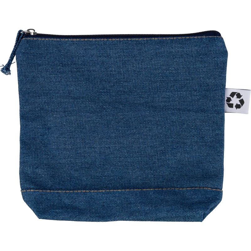 Gerecycled Denim Toilettas 21x18,5 cm