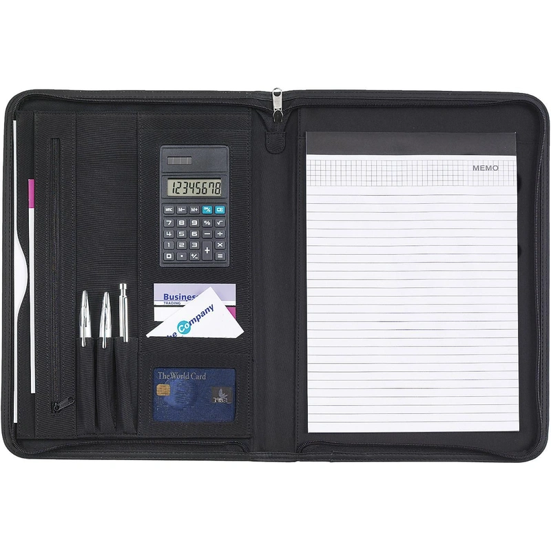 Microvezel Documentenmap A4 met Rits