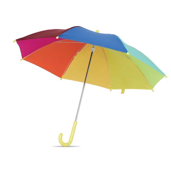 18 Inch Kinderparaplu met Regenboogpatroon