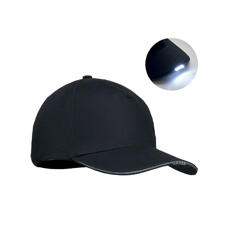 LED Baseballpet met 5 Panelen