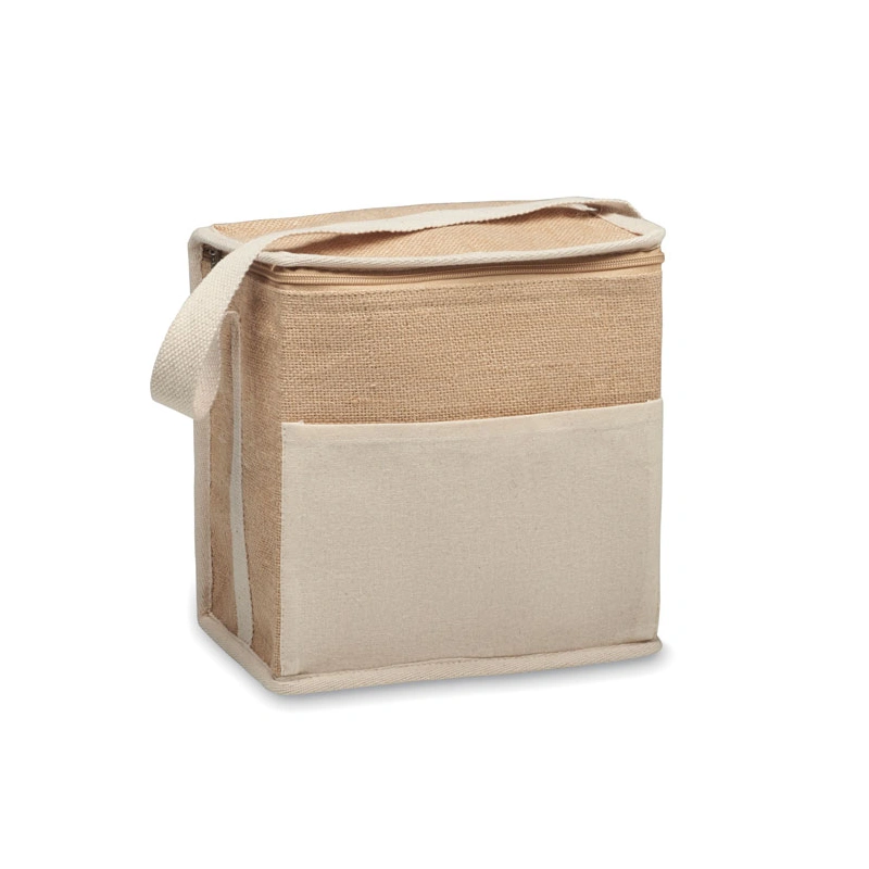 LONA Jute en Canvas Koeltas 3L