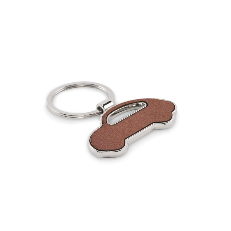 Metalen autosleutelhanger