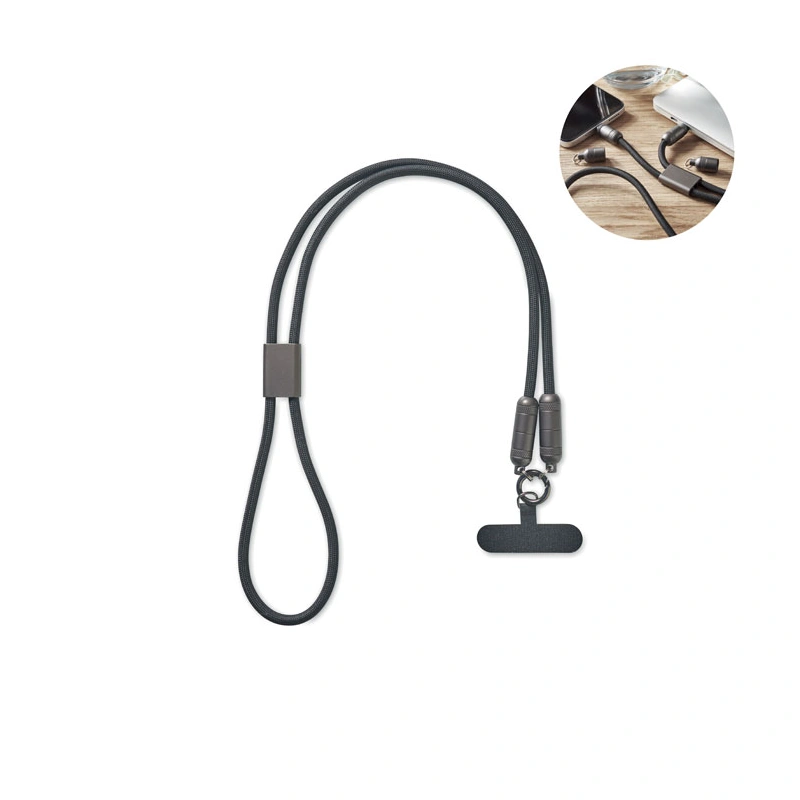 SHAKA Telefoon Lanyard 60W Oplaadkabel