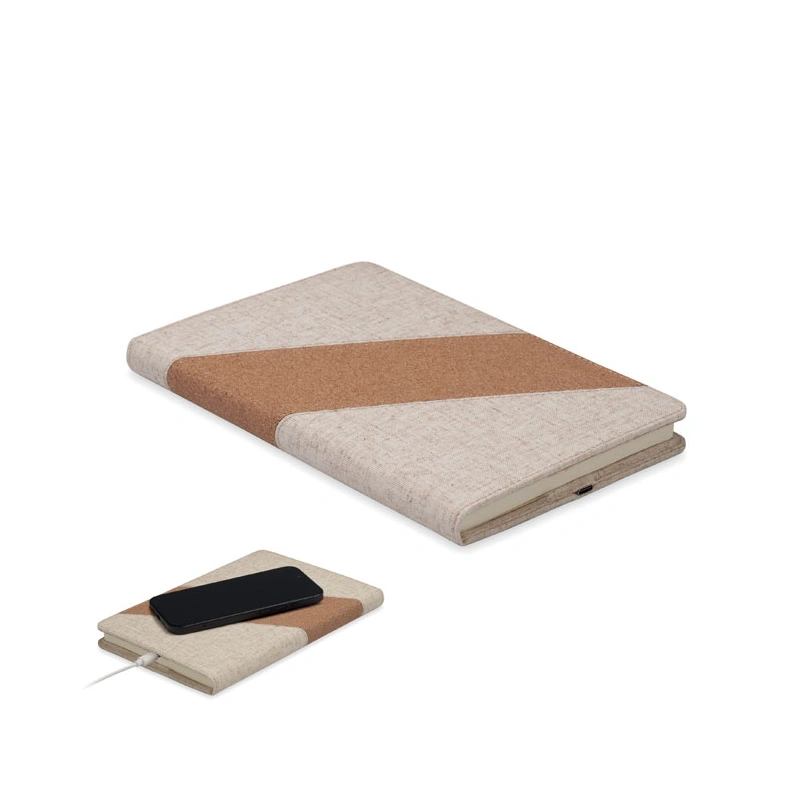 CORTONA A5 Notitieboek met Draadloze Oplader