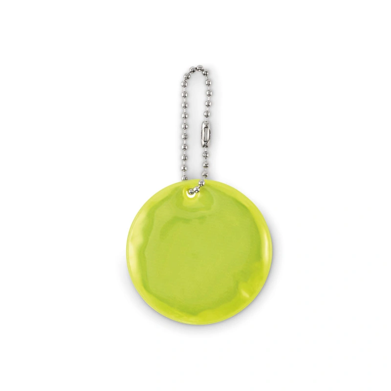 Ronde Reflecterende Sleutelhanger