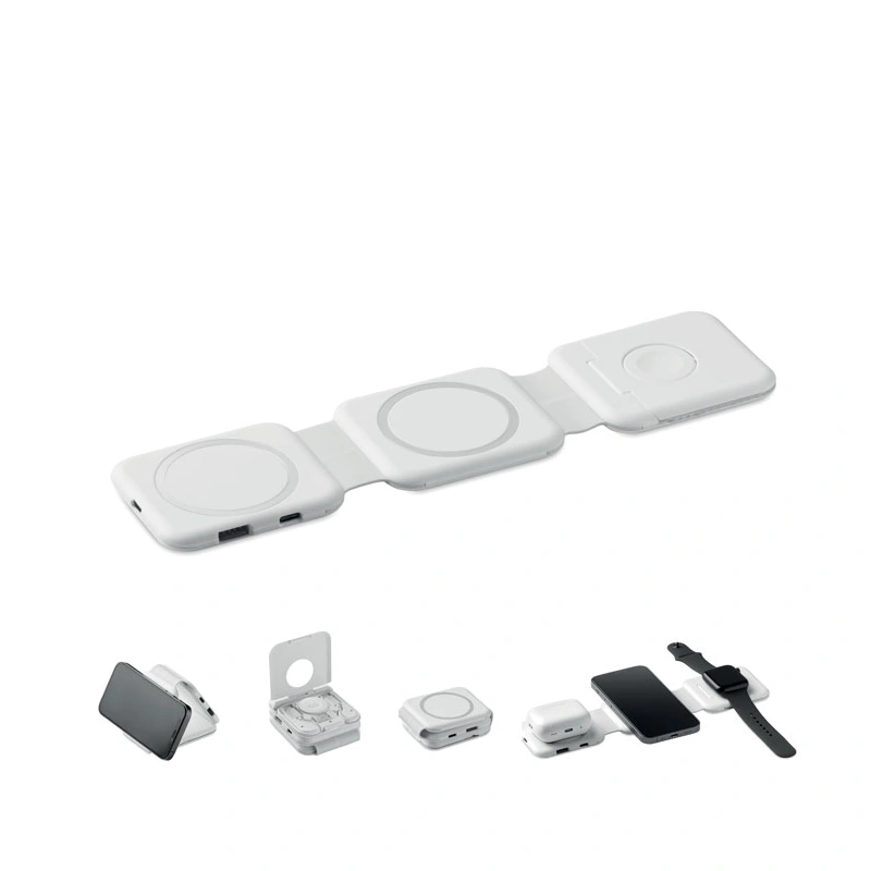 Opvouwbaar Laadstation met Magnetische Oplaadpunten
