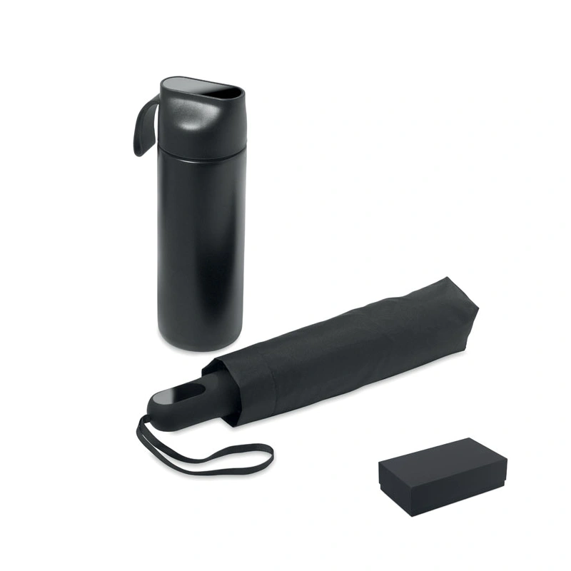 Cadeauset Fles & Paraplu