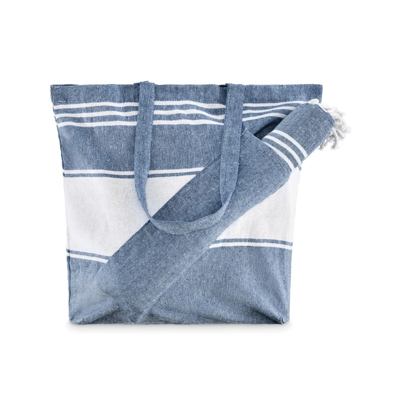 HUMMUM Strandtas met Hamamdoek