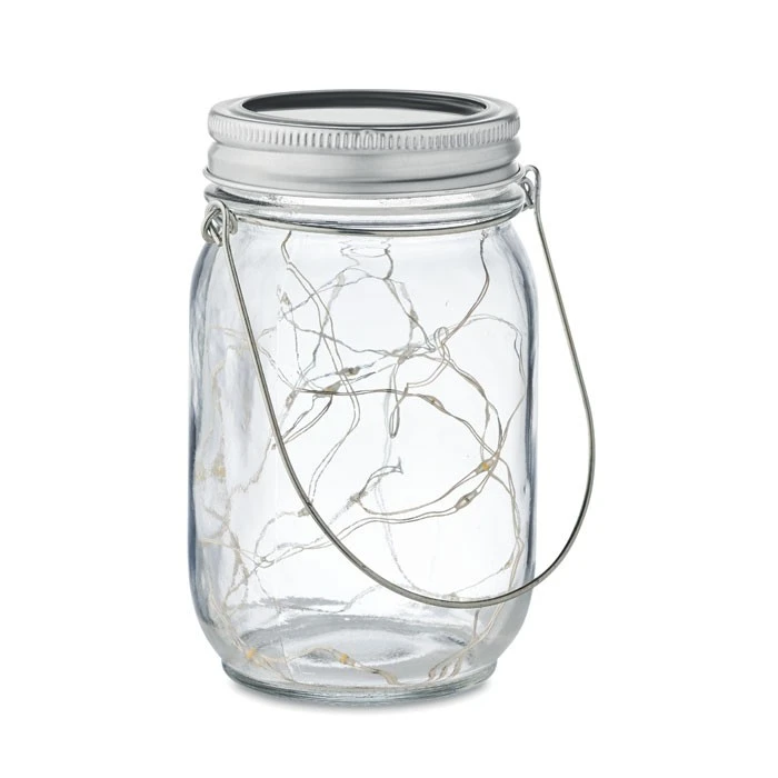 Solar Buitenlamp in Mason Jar
