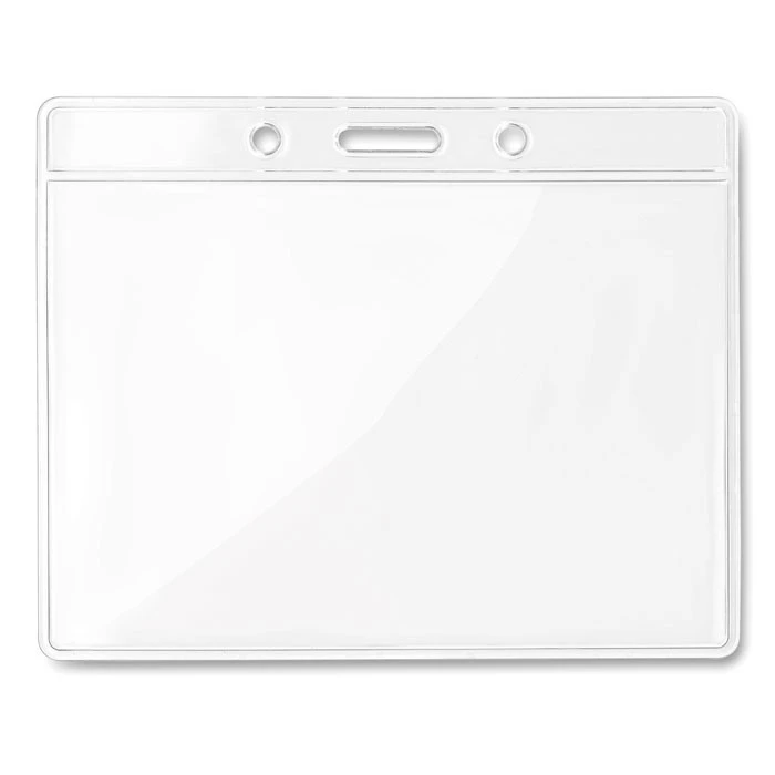 Transparante Badgehouder 10x8 cm