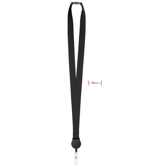 ZIP LANYARD met Badgehouder