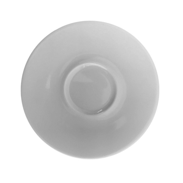 Dom Koffie Schotel wit 13 cm