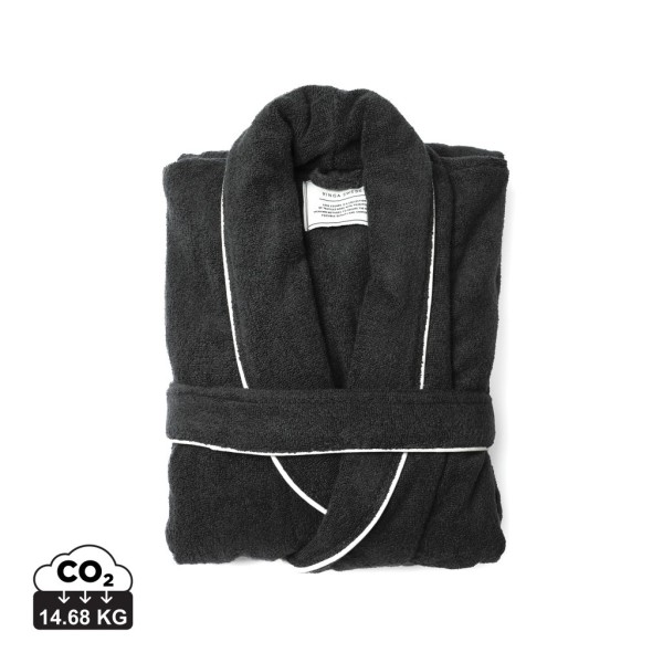 VINGA Harper badjas S/M, grijs