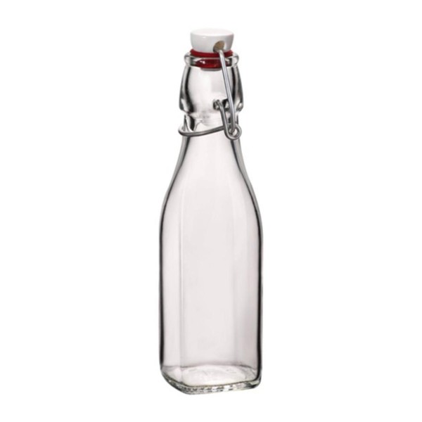 Beugelfles Vierkant Swing 0,25 liter