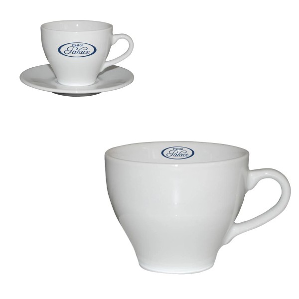 Dom Koffie Kop wit 15 cl.