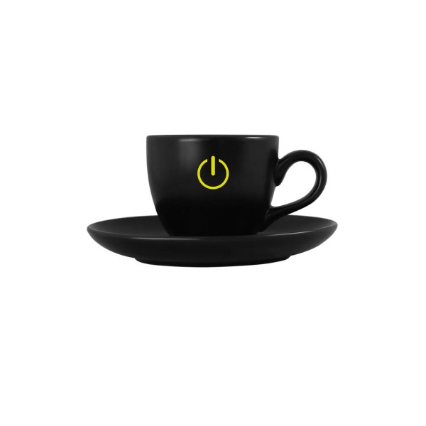 Duralite Matt Black Espresso 9,5 cl SET